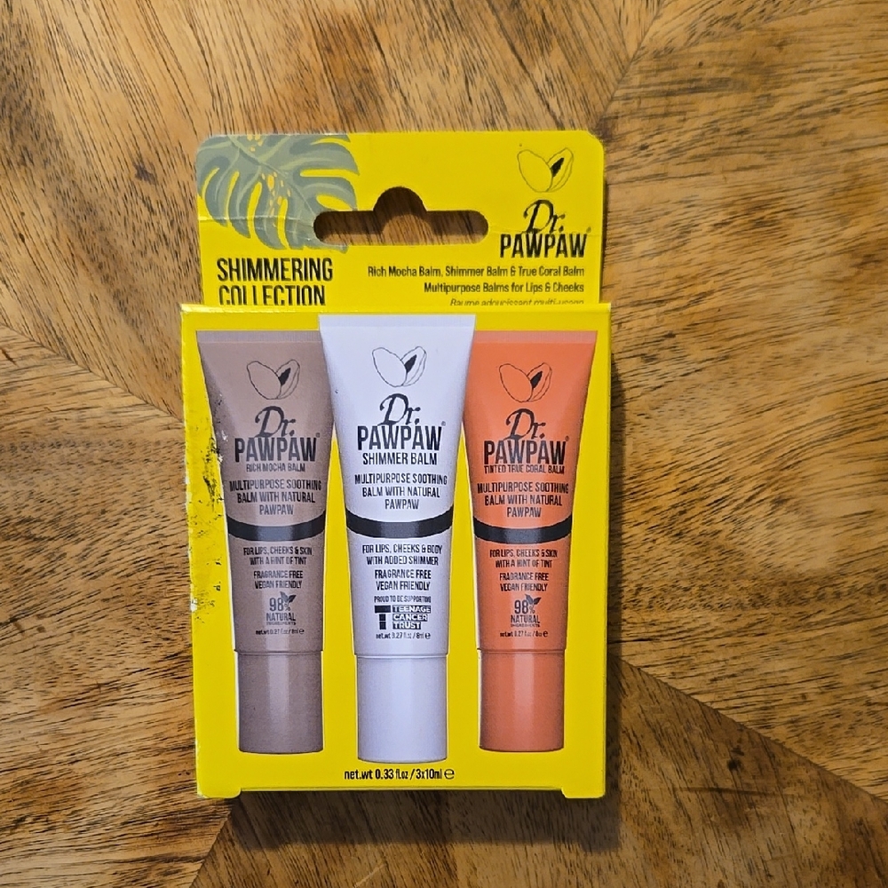 Dr. Pawpaw Shimmer Balm Set